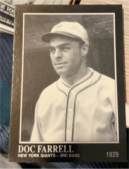 1991 The Sporting News Conlon Collection #324 Doc Farrell — front