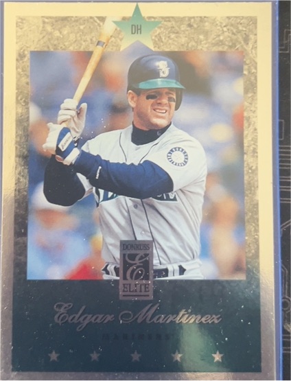1997 Donruss Elite #42 Edgar Martinez — front