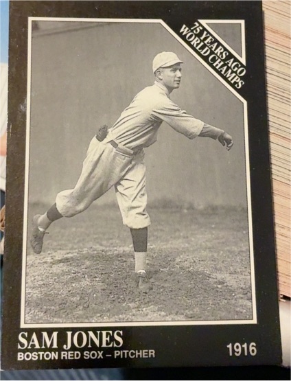 1991 The Sporting News Conlon Collection #140 Sam Jones — front
