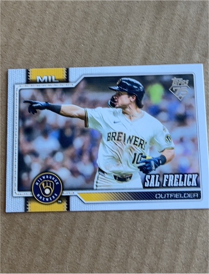 2026 Topps Series 2 #593 Sal Frelick — front