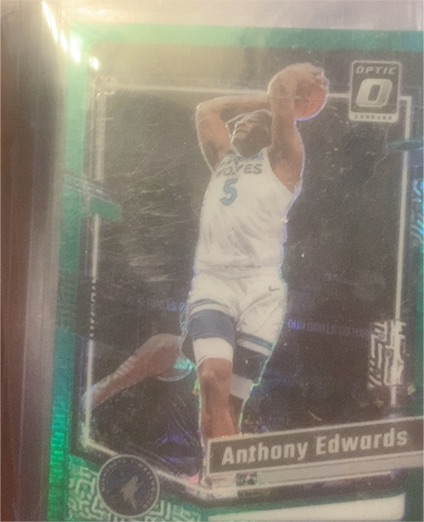 2023-24 Panini Donruss Optic #59 Anthony Edwards — front