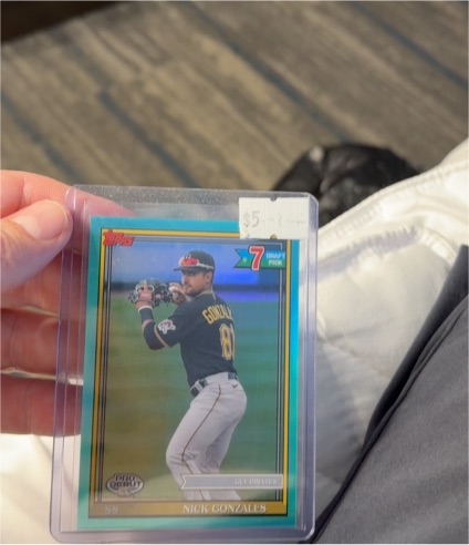 2021 Topps Pro Debut #PDC-156 Nick Gonzales — front
