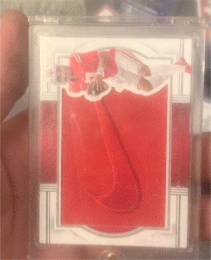 2024 Panini National Treasures Framed Fabric #FF-KMY Kyler Murray — front