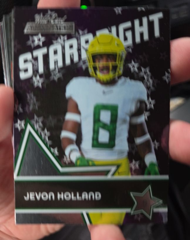 2021 Wild Card Alumination #SB-38 Jevon Holland Starbright — front