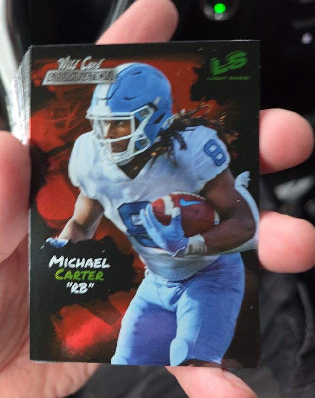 2021 Wild Card Alumination Light Show #LS-40 Michael Carter — front