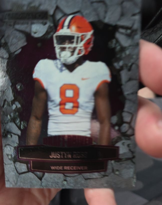 2021 Wild Card Alumination NIL Draft-Driven #ANDD-29 Justyn Ross — front