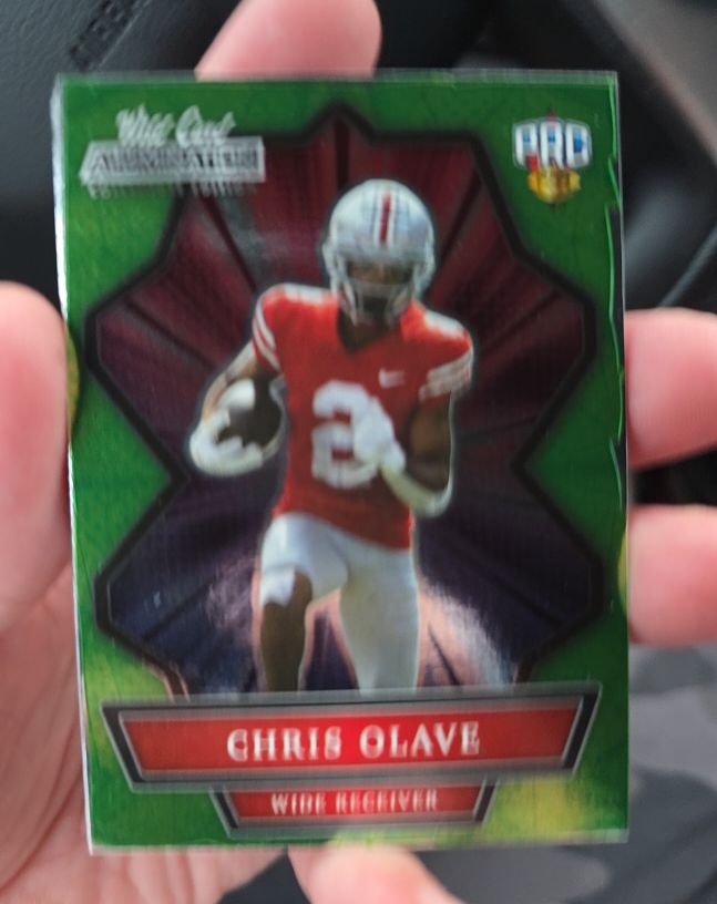 2021 Wild Card Alumination #ANBC-12 Chris Olave — front
