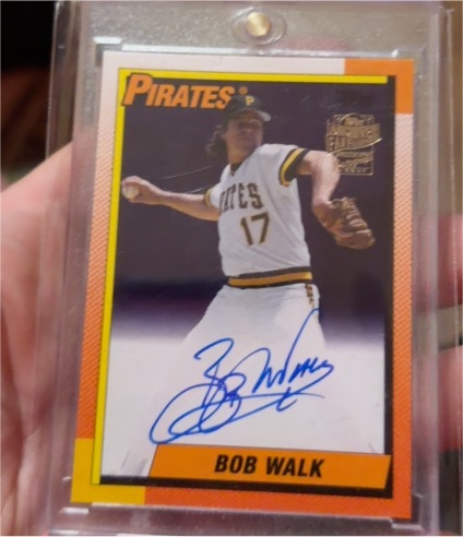 2020 Topps Archives Fan Favorites Autographs #FFA-BWA Bob Walk — front