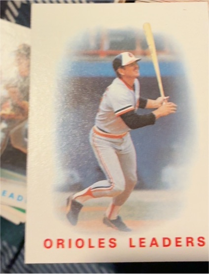 1986 Topps #726 Rick Dempsey Baltimore Orioles Leaders — front