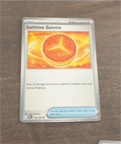 2026 The Pokémon Company Lumiose Galette #078 — front