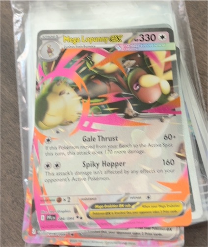 2025 Pokemon TCG #084 Mega Lopunny EX — front