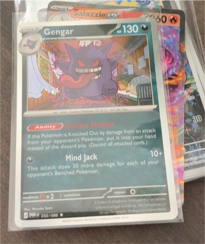 2022 Pokémon Perfect Order #050 Gengar — front
