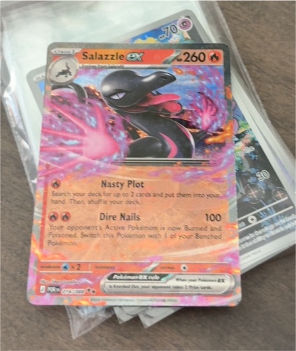 2026 Pokémon Perfect Order #016 Salazzle EX — front