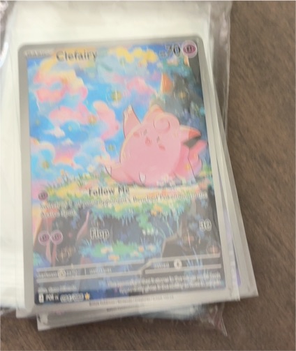 2024 Pokémon #094 Clefairy Perfect Order Full Art Illustration — front