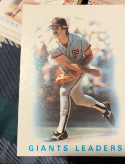 1986 Topps #516 Greg Minton San Francisco Giants — front