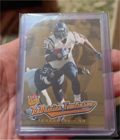2005 Fleer Ultra #73 LaDainian Tomlinson — front