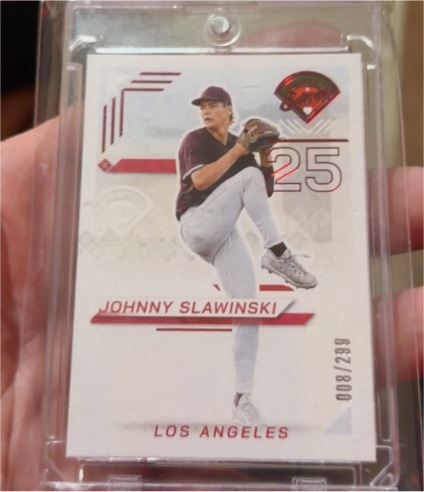 2025 Panini Prospect Edition #27 Johnny Slawinski — front