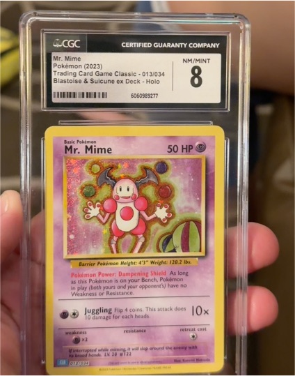 2023 Pokémon TCG Classic Collection #013 Mr. Mime — front