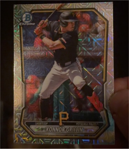 2026 Bowman Chrome #BCP-92 Konnor Griffin — front
