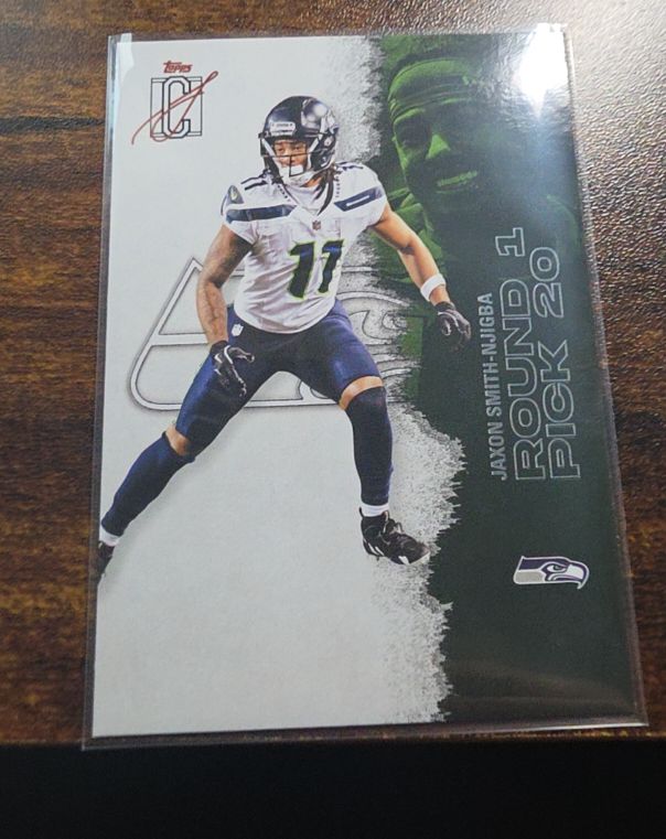 2025 Topps Composite #46 Jaxon Smith-Njigba Seattle Seahawks — front