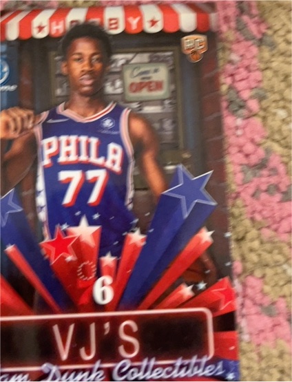 2025 Bowman Basketball #HS-8 VJ Edgecombe — front