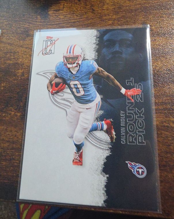 2025 Topps Signature Class #99 Calvin Ridley — front