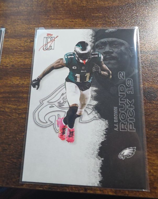 2025 Topps Signature Class #93 A.J. Brown — front