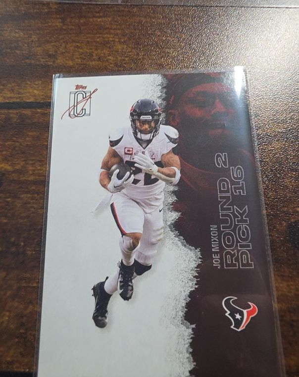 2025 Topps Signature Class #77 Joe Mixon — front
