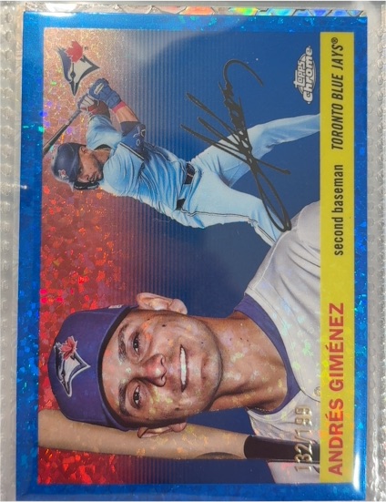 2025 Topps Chrome Platinum #6 Andrés Giménez — front
