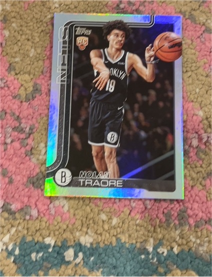 2025-26 Topps #219 Nolan Traore — front