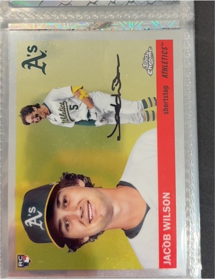 2025 Topps Chrome Platinum Anniversary #283 Jacob Wilson — front