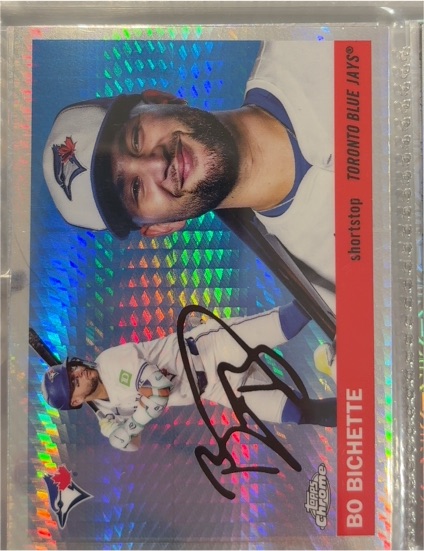 2025 Topps Chrome Platinum #115 Bo Bichette Prism Refractor — front