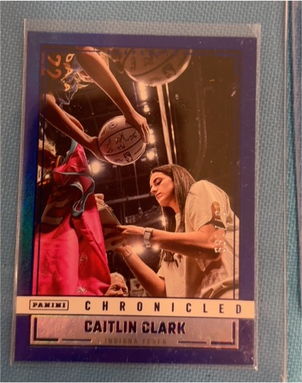 2025 Panini Chronicled #93 Caitlin Clark — front