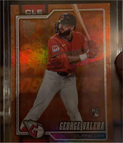 2026 Topps Series 2 #603 George Valera — front