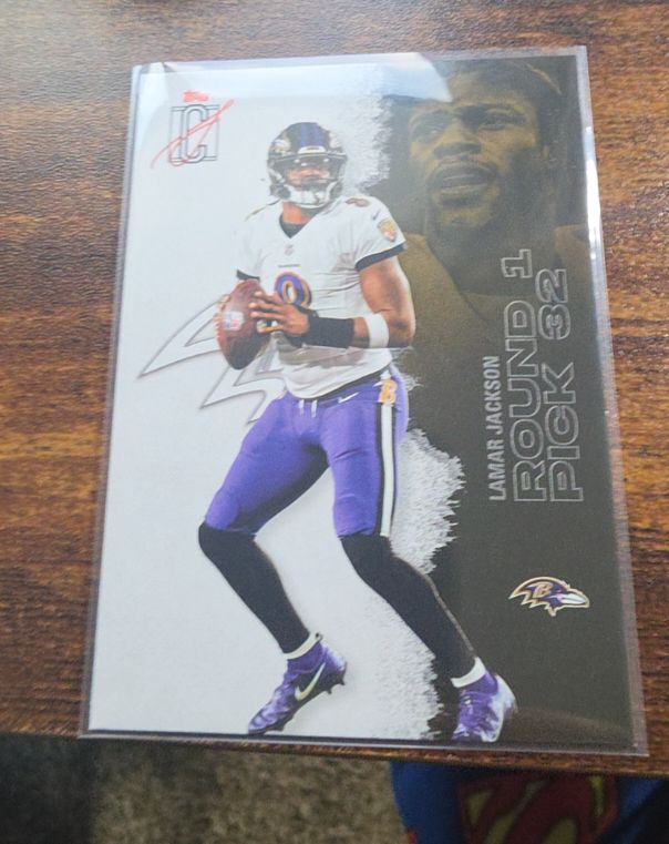 2025 Topps Signature Class #5 Lamar Jackson — front