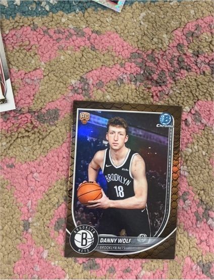 2025-26 Bowman Chrome #277 Danny Wolf — front
