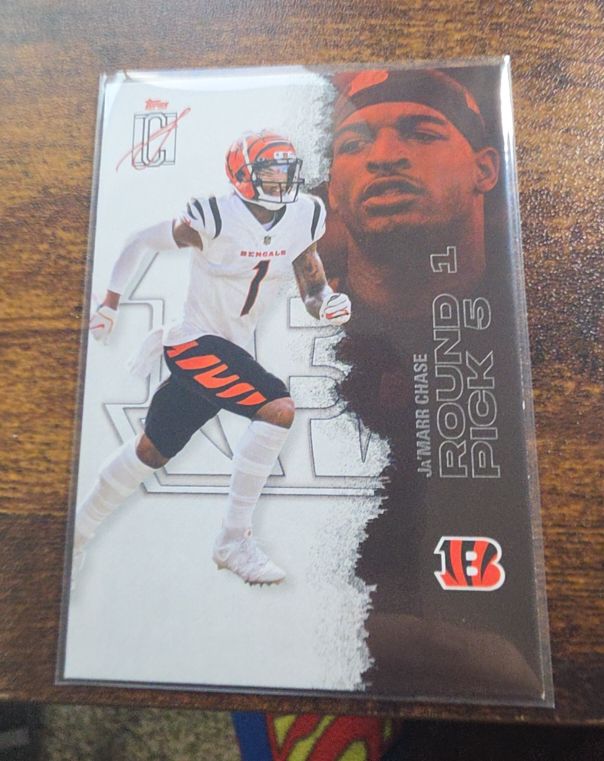2025 Topps Signature Class #12 Ja'Marr Chase — front