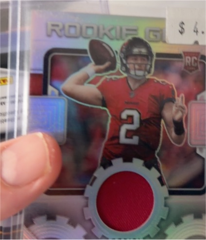 2021 Panini Prizm #RG-9 Kyle Trask Rookie Gear — front