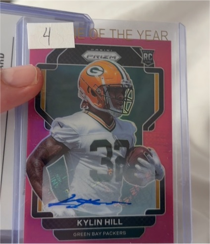 2021 Panini Prizm #403 Kylin Hill — front