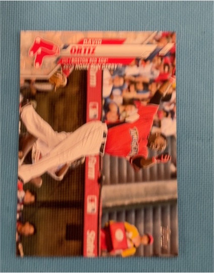 2020 Topps Update #U-62 David Ortiz — front