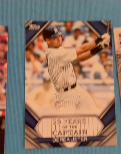 2020 Topps Update Series #YOC-96 20 Years of the Captain Derek Jeter — front