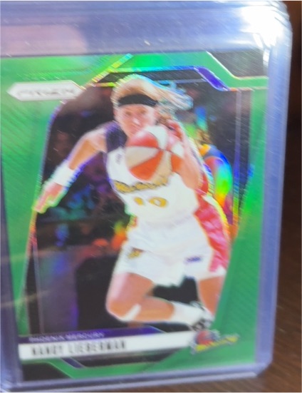 2024 Panini Prizm WNBA #139 Nancy Lieberman Green Prizm — front