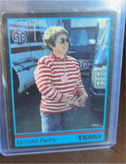 1991 Traks #154 Lynda Petty — front
