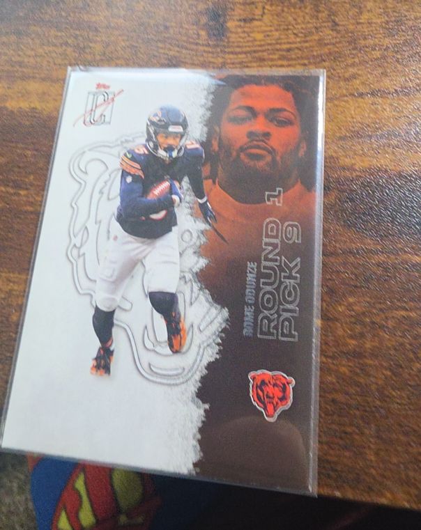 2025 Topps Signature Class #10 Rome Odunze — front