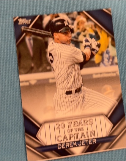 2020 Topps Update Series #YOC-14 20 Years of the Captain Derek Jeter — front