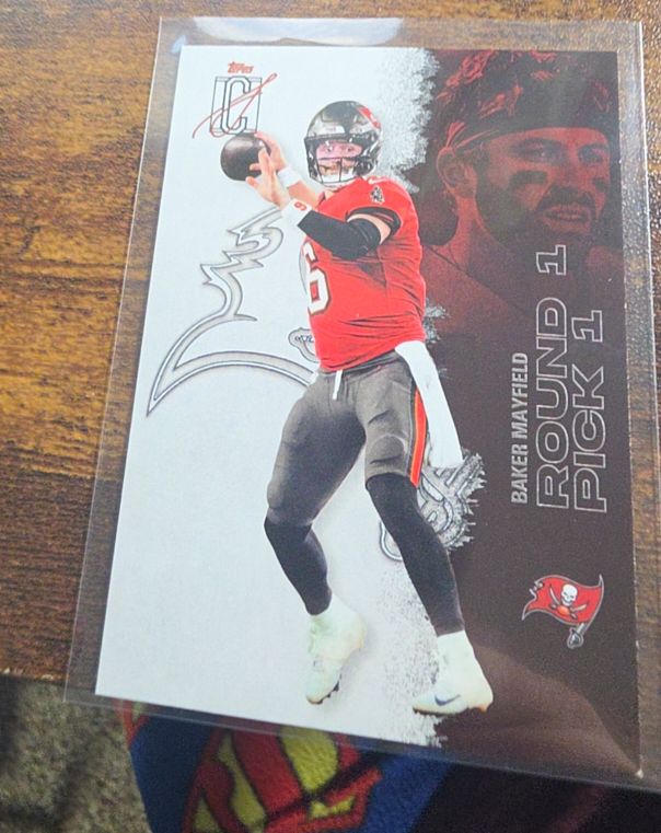 2025 Topps Signature Class #50 Baker Mayfield — front