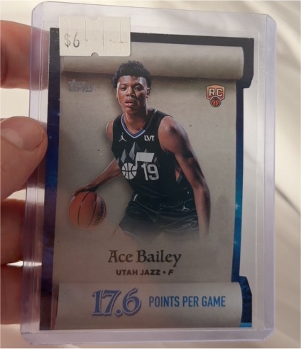 2025-26 Topps Holiday #ML-5 Ace Bailey — front