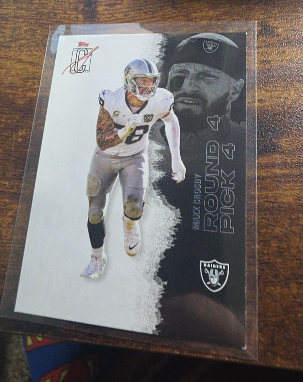 2025 Topps Signature Class Round Pick 4 Maxx Crosby — front