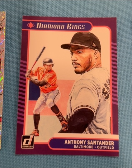 2021 Donruss #4 Anthony Santander Diamond Kings — front