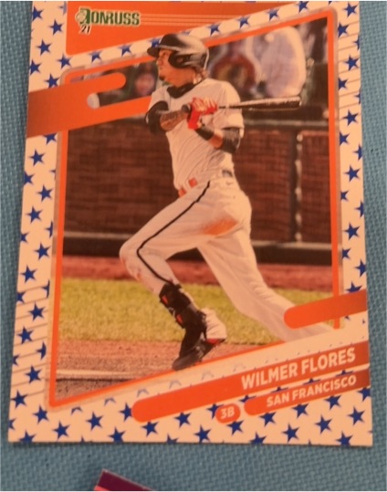 2021 Donruss #94 Wilmer Flores — front